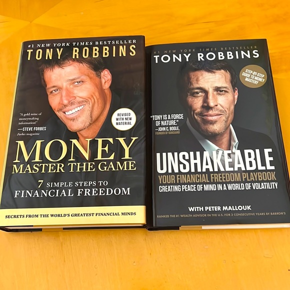 NWT Two Hardback books by Tony Robbins - Picture 1 of 3